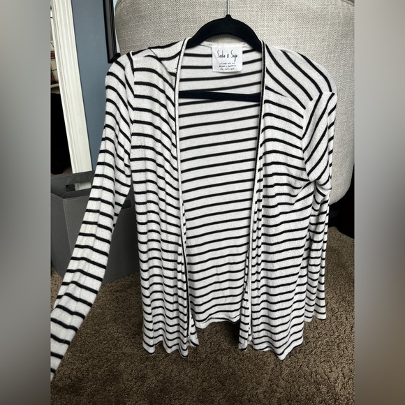 Sadie & Sage Striped Cardigan - Picture 1 of 2
